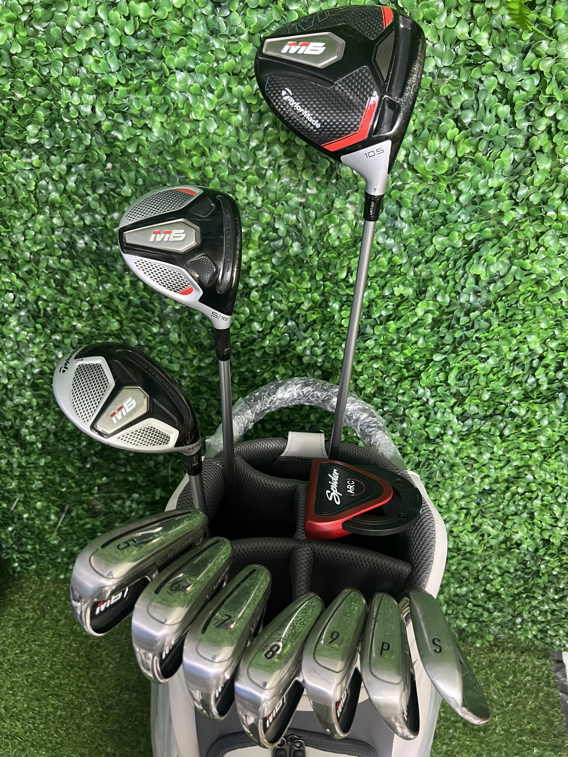 ⛳️ Fullset Taylormade M6 nam 11 gậy cán S cũ