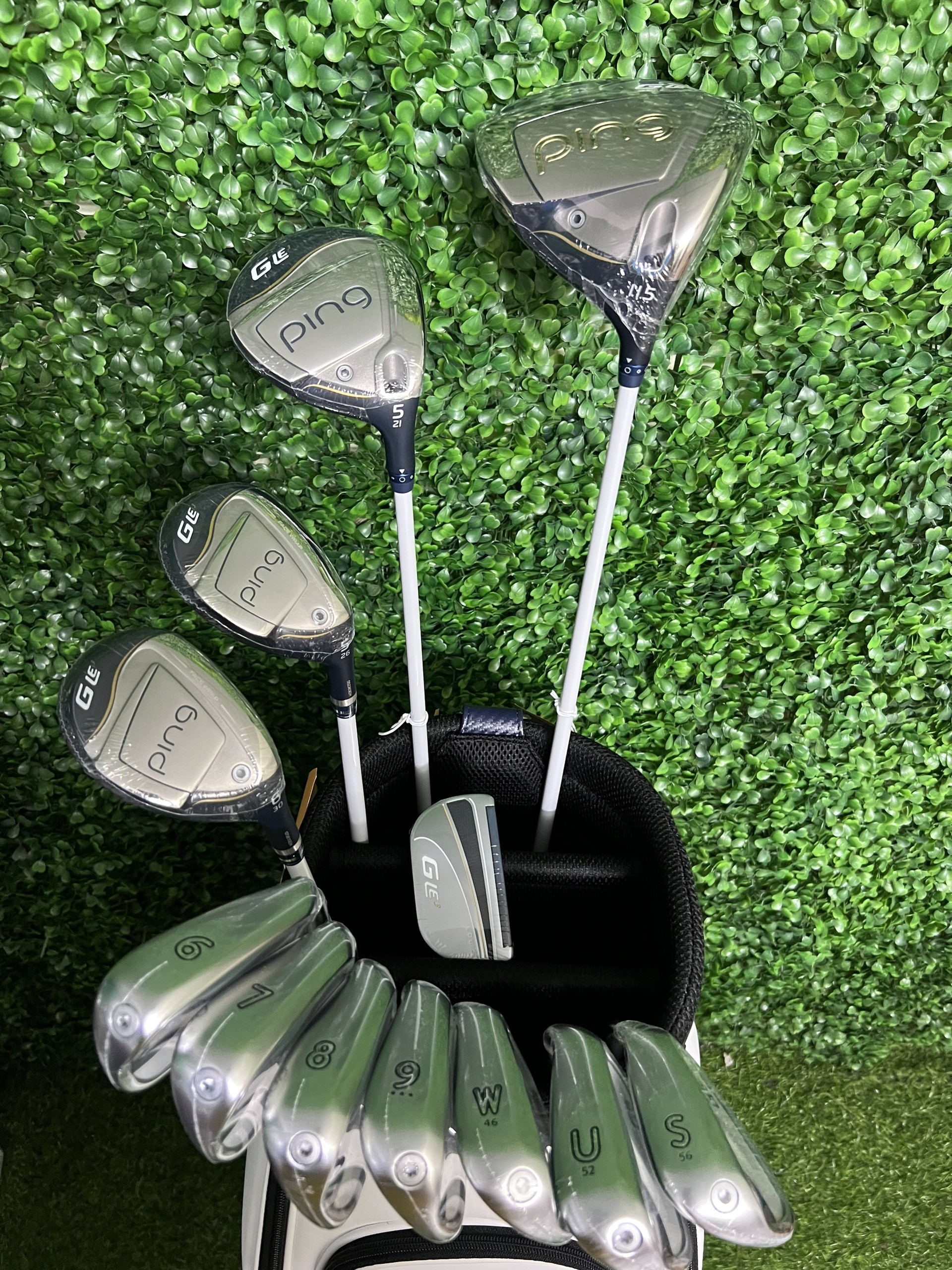 Fullset Ping GLE3 Ladies cán L New 12 gậy