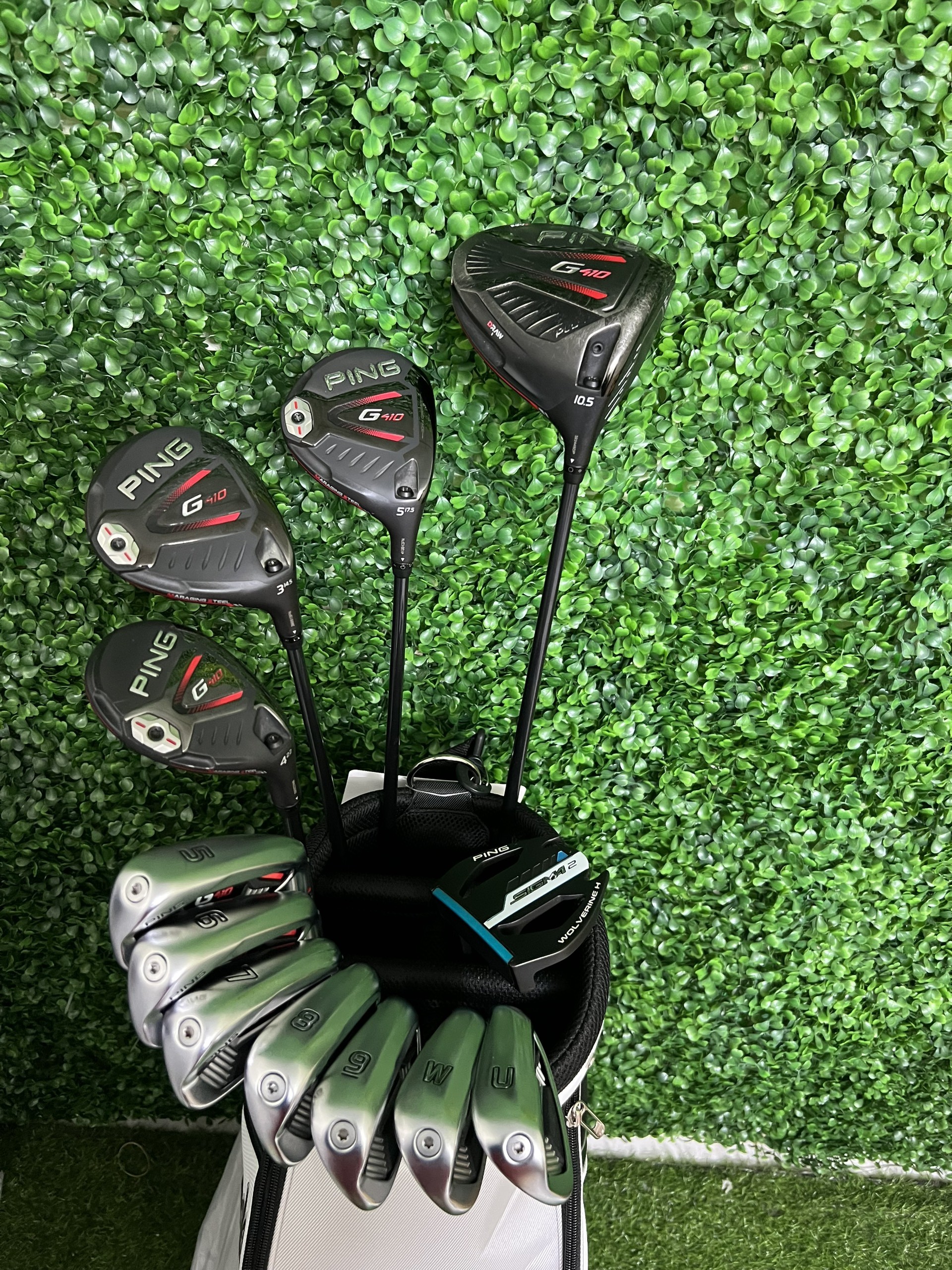 Fullset Ping G410 12 gậy cán S+950R đã qua sử dụng