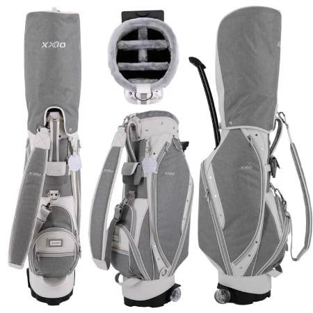 Túi gậy golf nữ có bánh xe GGC-X114W Xám