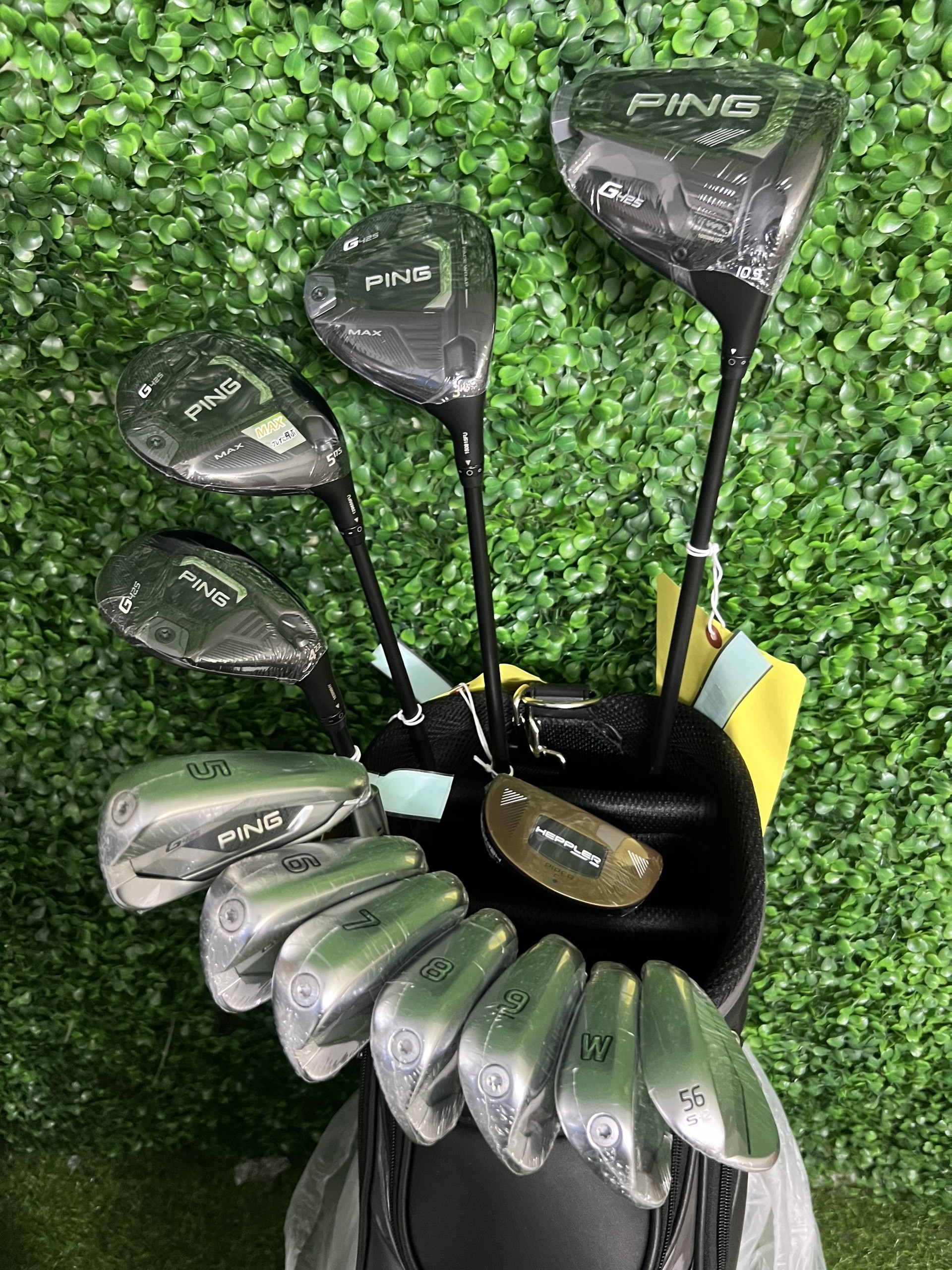 ĐÃ BÁN Fullset Ping G425 nam cán graphite SR New 12 gậy 