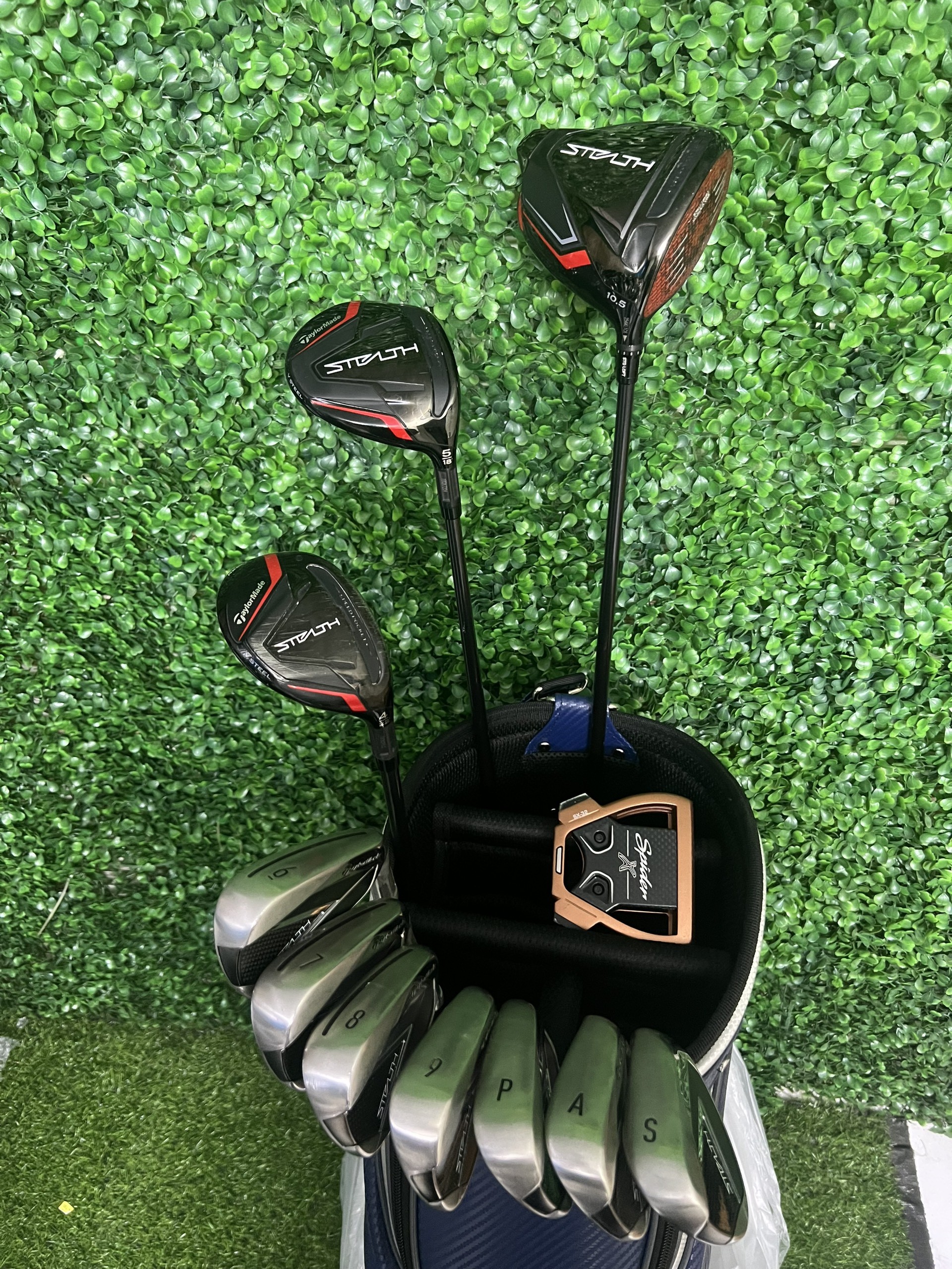 Fullset Taylormade Stealth 11 gậy cán graphite S lướt
