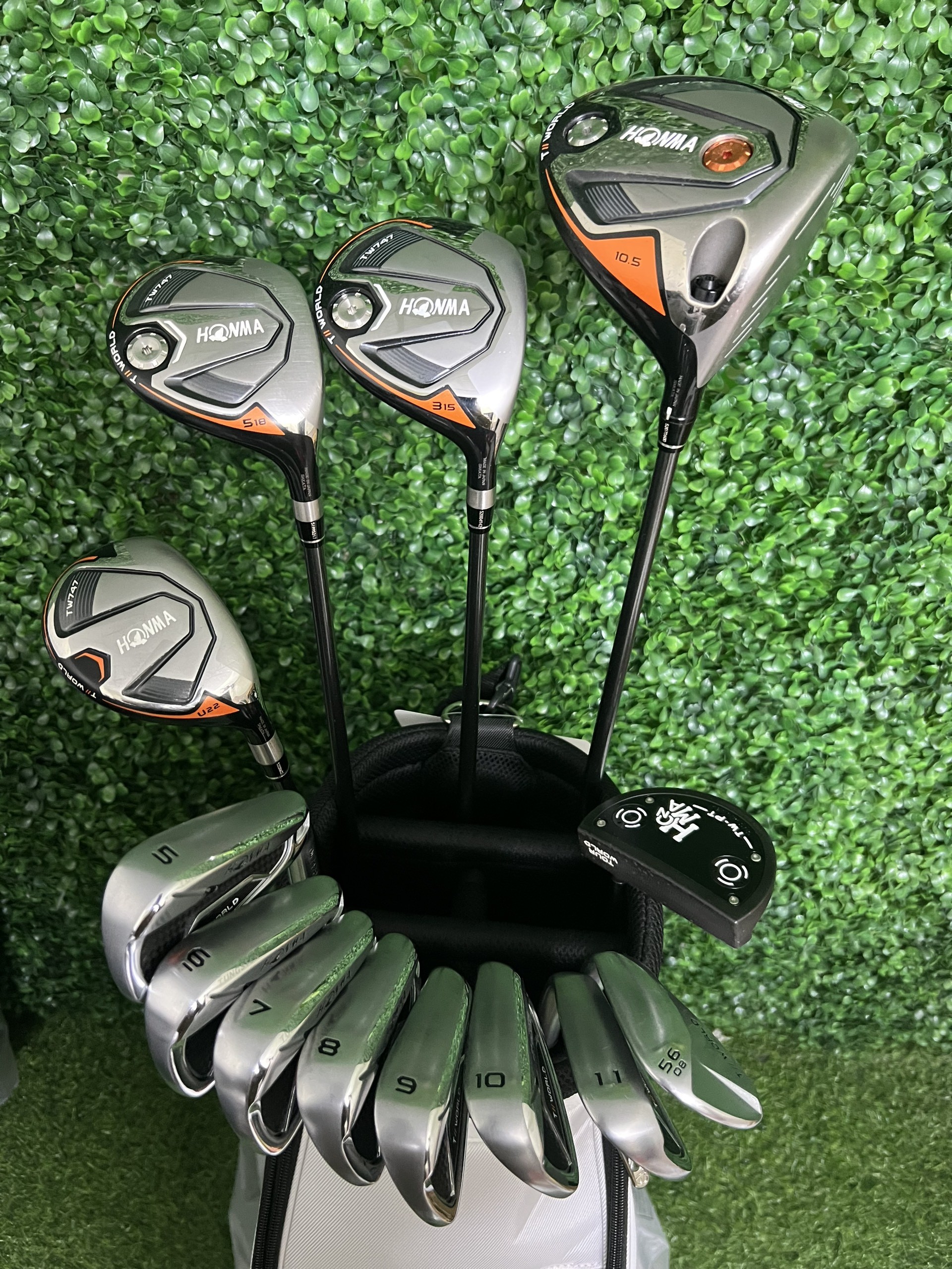⛳️ Fullset Honma TW747 13 gậy cán Vizard 50S+850R LƯỚT- > ĐÃ BÁN